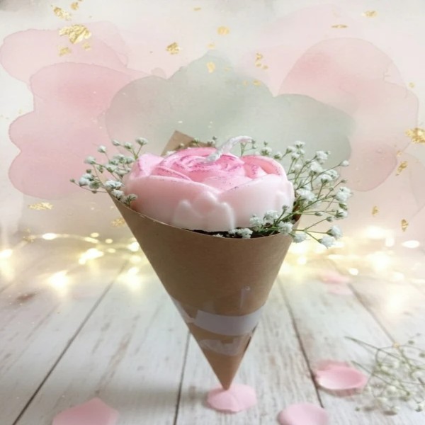 Blush Bloom Cone